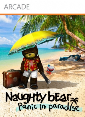 Naughty Bear Panic in Paradise Xbox 360 Cover