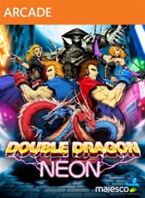 Double Dragon Neon Xbox 360 Cover