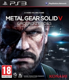 Metal Gear Solid V: Ground Zeroes PS3 Cover