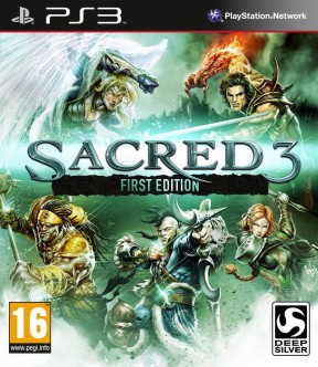 Sacred 3 PS3 Cover