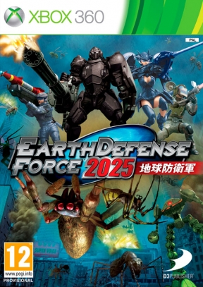 Earth Defense Force 2025 Xbox 360 Cover