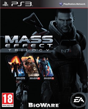 Mass Effect Trilogy PS3 Cover