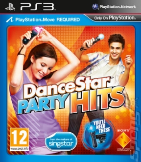 DanceStar Party Hits PS3 Cover