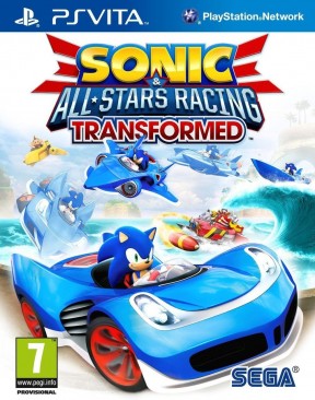 Sonic & All-Stars Racing Transformed PS Vita Cover