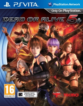 Dead or Alive 5 Plus PS Vita Cover