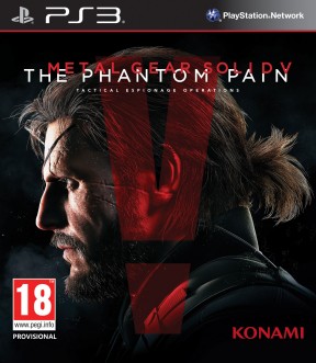 Metal Gear Solid V: The Phantom Pain PS3 Cover