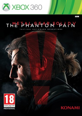 Metal Gear Solid V: The Phantom Pain Xbox 360 Cover