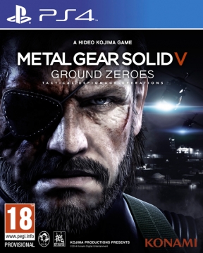 Metal Gear Solid V: Ground Zeroes PS4 Cover