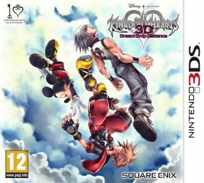 Kingdom Hearts 3D: Dream Drop Distance 3DS Cover