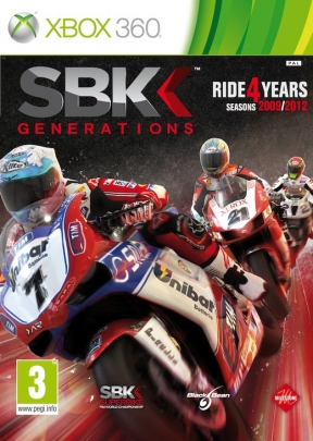 SBK Generations Xbox 360 Cover