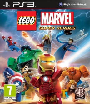 LEGO Marvel Super Heroes PS3 Cover
