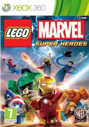 LEGO Marvel Super Heroes Xbox 360 Cover