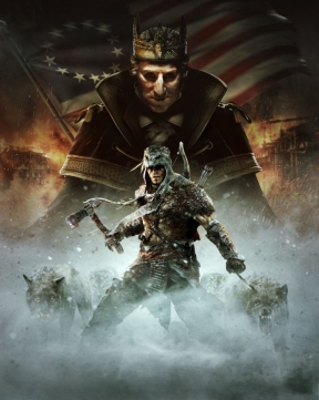 Assassin's Creed 3: La Tirannia di Re Washington PS3 Cover
