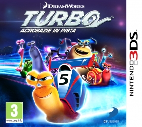 Turbo Acrobazie in Pista 3DS Cover