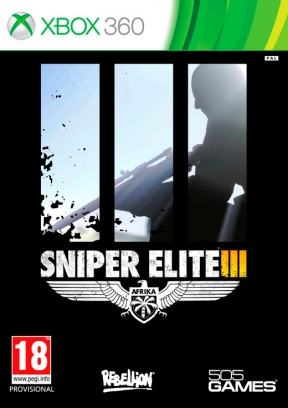 Sniper Elite 3 Xbox 360 Cover