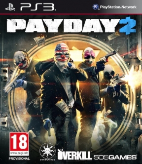 Payday 2 PS3 Cover