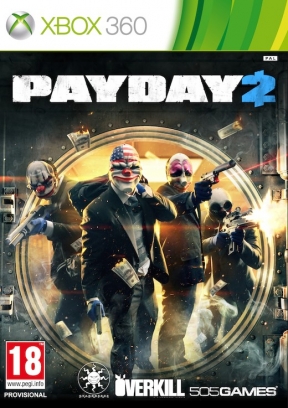Payday 2 Xbox 360 Cover
