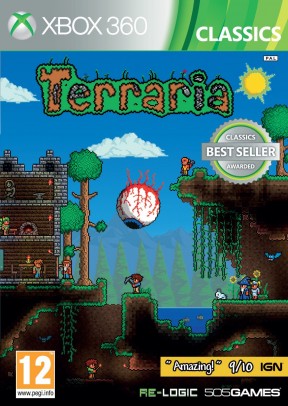 Terraria Xbox 360 Cover