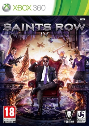 Saints Row IV Xbox 360 Cover