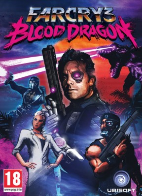 Far Cry 3 Blood Dragon Xbox 360 Cover