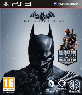 Batman: Arkham Origins PS3 Cover