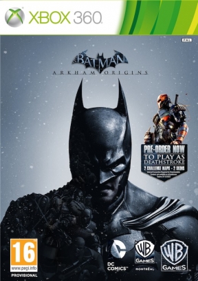 Batman: Arkham Origins Xbox 360 Cover