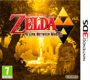 The Legend of Zelda: A link between Worlds 3DS Cover