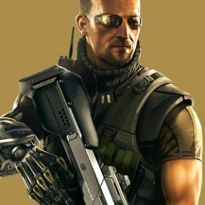 Deus Ex: The Fall iPad Cover