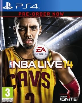 NBA Live 14 PS4 Cover