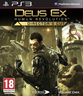 Deus Ex: Human Revolution - Director's Cut PS3 Cover