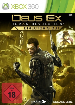 Deus Ex: Human Revolution - Director's Cut Xbox 360 Cover