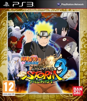 Naruto Shippuden: Ultimate Ninja Storm 3 Full Burst PS3 Cover