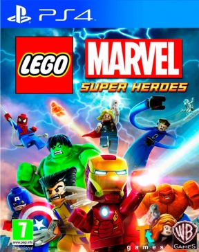 LEGO Marvel Super Heroes PS4 Cover