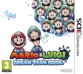 Mario & Luigi: Dream team Bros. 3DS Cover