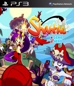 Shantae: Half-Genie Hero PS3 Cover