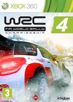 WRC 4: Fia World Rally Championship Xbox 360 Cover