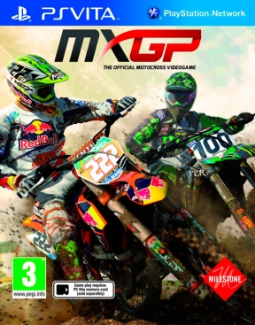 MXGP: The Official Motocross Videogame PS Vita Cover
