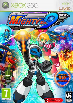 Mighty No. 9 Xbox 360 Cover