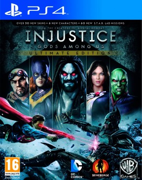 Injustice: Gods Among Us Ultimate Edition PS4 Cover