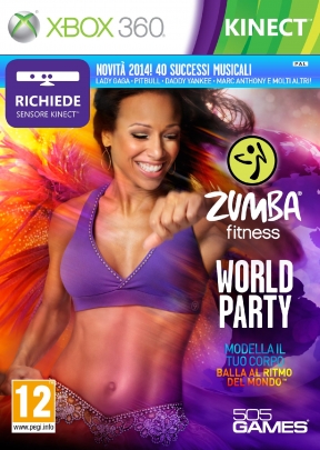 Zumba Fitness World Party Xbox 360 Cover