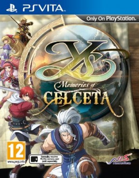 Ys: Memories of Celceta PS Vita Cover