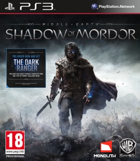 La Terra di Mezzo: L'Ombra di Mordor PS3 Cover