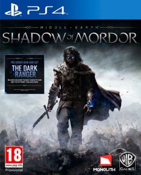 La Terra di Mezzo: L'Ombra di Mordor PS4 Cover