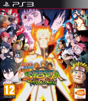 Naruto Shippuden: Ultimate Ninja Storm Revolution PS3 Cover