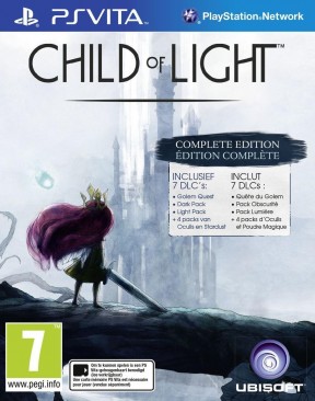 Child of Light PS Vita Cover