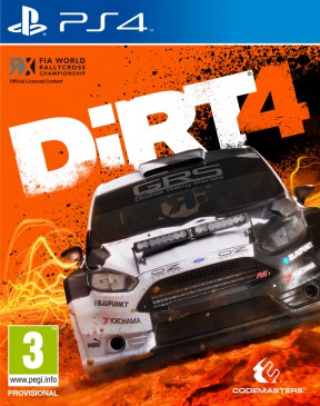 DiRT 4 PS4 Cover