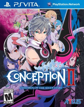 Conception II: Children of the Seven Stars PS Vita Cover