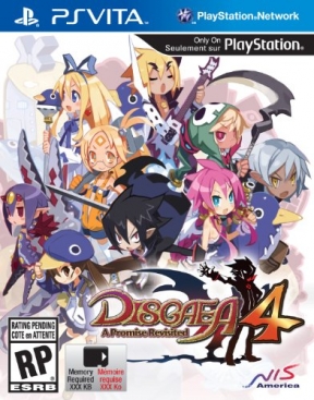 Disgaea 4: A Promise Revisited PS Vita Cover