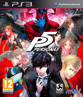 Persona 5 PS3 Cover