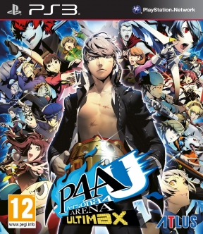 Persona 4 Arena Ultimax PS3 Cover